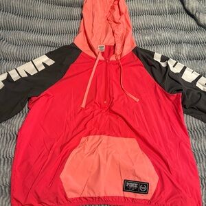 Victoria Secret Pink and Gray PINK Hoodie